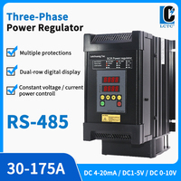Régulateur de tension triphasé 110-440VAC 40A SCR avec interface RS-485 0-10V 4-20mA 0-5V Signal de contrôle