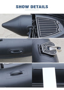 小型3.3m高速インフレータブル釣りとセーリングリブボートアルミフロア船外エンジンスポーツスタイルコンボセット提供 - Product Image 3