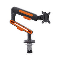 Support d'Écran et d'Ordinateur Portable à Bras Flexibles Ultra Longs Design Ergonomique pour Écrans de Jeu 10-42 Pouces