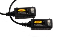 8MP pasivo HD BNC Video Balun conectores pasivo AHD/TVI/CVI/CVBS transceptor transmisor Video Balun Cctv Accesorios