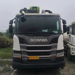 Camión Mezclador de Concreto Zoomlion <span class=keywords><strong>Scania</strong></span> 2022 Usado con Motor Diésel, Bomba de 62 Metros de Altura Vertical, 331kw de Potencia, 180m/h - Product Image 1