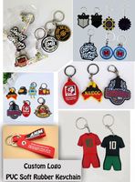 Porte-clés personnalisé en PVC, fabrication sur mesure, bon prix, personnalisation de porte-clés