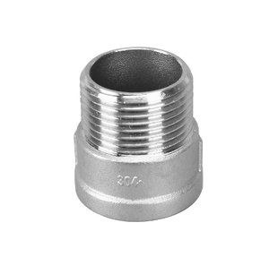 Thép không gỉ giảm nội bộ và bên ngoài chủ đề núm vú giảm ổ cắm dải cho lắp ống - Product Image 1