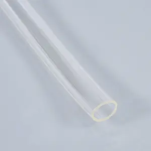 China Supplier Clear Water Tubes 40mm Food Grade Flexible Small Medical Pvc Rubber Transparent Spring Gas Hose Pipe
