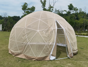 투명 지오데식 돔 텐트, 투명 PVC 모던 럭셔리 4계절 글램핑 버블 텐트 (야외 식사, 호텔 및 이벤트용) - Product Image 6