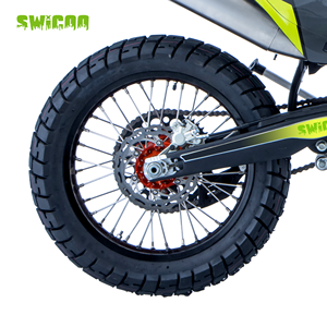 SWICOO Moto tout-terrain professionnelle haute performance 125cc avec suspension KKE pour les motards de trail et la conduite tout-terrain - Product Image 5