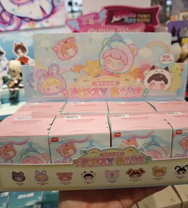 Poupée en vinyle Baobao Fuzzy Babe Series, boîte mystère, pendentif de sac mignon, ornement de bureau, cadeau kawaii pour fille, boîte mystère - Product Image 6