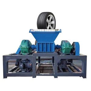 Máy móc công nghiệp trục đơn nhỏ chất thải kim loại Shredder Máy Ribbon Máy tính để bàn bán hàng 110V thuisgebruik textiel tiện dụng - Product Image 5