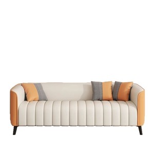 Italian Style Light Luxury <b>Sofa</b> PT903 Two Or Three Seater Color Blocked <b>For</b> Small Apartments Office Use - Product Image 5