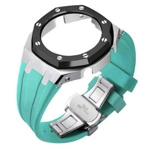 Silicone Watch Band Metal Watch Case Mod Kit for <strong>Casio</strong> <strong>G</strong> <strong>Shock</strong> <strong>GA</strong>-<strong>2100</strong> <strong>GA</strong>-<strong>2110</strong> <strong>GA</strong>-B2100 Watch Modification Accessories - Product Image 5