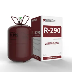 good sales Refrigerant gas R290 gas good price 99.5% 5kg disposable cylinder