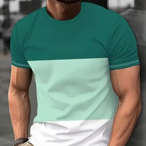 Shorts Sleeve Mens t Shirts <b>Polyester</b> Sublimated Printing Short Sleeve Digital Printing Crew Neck Sports <b>Tshirts</b> for Men - Product Image 1