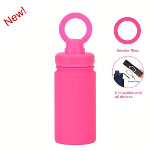 Bouteille d'eau sport en acier inoxydable 350 ml, à large ouverture, portable, avec adsorption magnétique, tasse thermique 316L - Product Image 5
