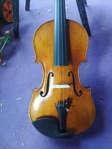 Violon <span class=keywords><strong>Guarneri</strong></span> 4/4 en bois européen, grain flammé, son doux et agréable, épicéa et érable massifs, fait main - Product Image 4