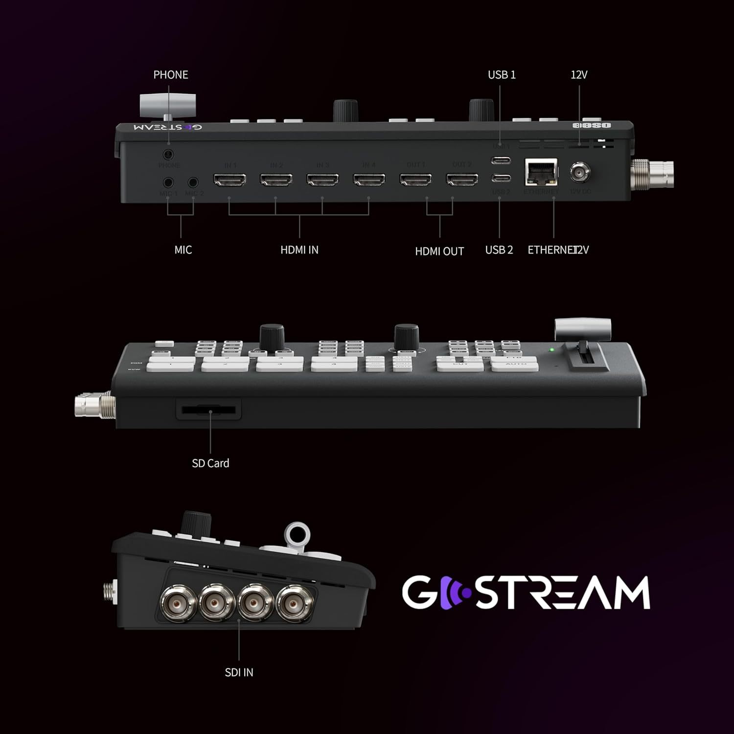Osee Gostream Deck h Dmi/usb Live Streaming Video Switcher Kit and