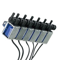 Vanne solénoïde pneumatique à action directe bidirectionnelle, vannes pneumatiques multi-voies conçues pour les systèmes de thérapie par compression