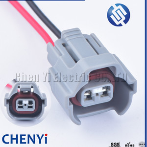2 Pin colokan injektor bahan bakar konektor tahan air Pigtail 6189-0670 untuk Lexus Cefiro Izusu - Product Image 1