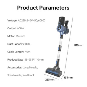 Dsp Dansong KD2040 <b>Handheld</b> <b>Vacuum</b> Cleaner 600W Powerful Suction For Home Carpet Cleaning - Product Image 4