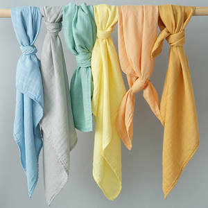 Bavoirs Imprimés en Bambou et Coton TONGTU en Gros, Couverture <span class=keywords><strong>Bébé</strong></span> en Mousseline Ultra Douce 60*60 pour le <span class=keywords><strong>Bain</strong></span> des Enfants - Product Image 4