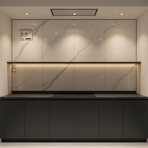 Piastrelle Moderne in Pietra Bianca Smaltata per Pareti e Pavimenti, Piano di Lavoro in Quarzo Artificiale, Materiale in Pietra Naturale - Product Image 6