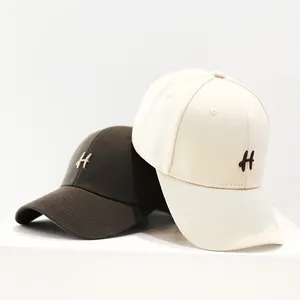 High Quality Wholesale structured Baseball Dad Caps Cotton Custom Plain Blank Dad Hats