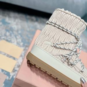 Botas de Nieve Blancas de Diseño Unisex, Tendencia 2026, Botas de Invierno Personalizadas para Mujer, Marca de Lujo, Botas de Nieve Térmicas para Hombre - Product Image 6