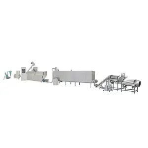 Automatic 1ton/h pet food pellets dog and cat food processing line machinery manufacturer and service supplier