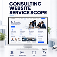 Diseño y Desarrollo de Sitios Web para Empresas de Consultoría Personalizada con Páginas de Servicios, Perfiles de Consultorías y Estudios de Caso