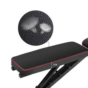 Banc de musculation multifonctionnel réglable et pliable pour exercices inclinés et déclinés - Product Image 4