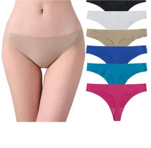 Mutandine a vita bassa slip Sexy per ragazze Tanga senza cuciture intimo donna Bikini mutandine perizoma perizoma