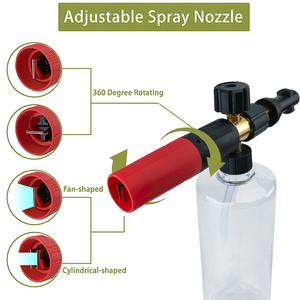 Lavadora a presión de coche NBT <span class=keywords><strong>Karcher</strong></span> K2 K3 <span class=keywords><strong>K4</strong></span> K5 K6 K7 adaptador 1L botella de lanza de espuma Cañón de espuma transparente - Product Image 3