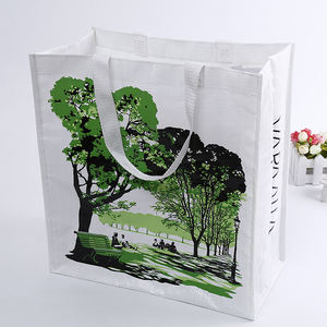 Borsa <span class=keywords><strong>shopper</strong></span> riutilizzabile in PP tessuto, grande formato, stampa a colori, resistente, <span class=keywords><strong>per</strong></span> la spesa al supermercato - Product Image 1