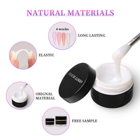 RUISEN Gel constructeur de couverture de couleur nude personnalisé professionnel vente en gros marque privée vernis à ongles UV Gel d'extension de camouflage