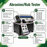 Machine à écrire automatique LT-WJB04-B |   Testeur de performance d'écriture pour stylo gel à bille, garantie 1 an pour le contrôle qualité en laboratoire (norme QB/T)