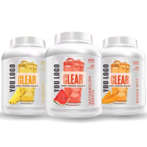 <span class=keywords><strong>Shaker</strong></span> de poudre de protéines OEM pour adultes Suppléments sportifs Mélange de lactosérum transparent concentré et hydrolysat d'isolat de lactosérum - Product Image 1