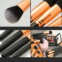 Vente de gros Pinceaux de maquillage Lot de 11 pinceaux de maquillage Lot de 11 pinceaux de maquillage de luxe de haute qualité
