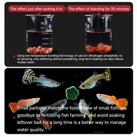 YEE Factory Vente en gros Aliment pour poissons en capsules riches en protéines, nourriture pour poissons tropicaux et poissons rouges à coller