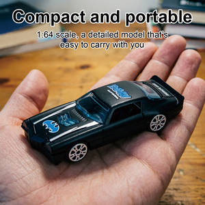 JunRong Set di Modellini <span class=keywords><strong>Auto</strong></span> in Scala 1:64, Tema Supereroi, Veicoli in Metallo a Frizione per Bambini - Product Image 5