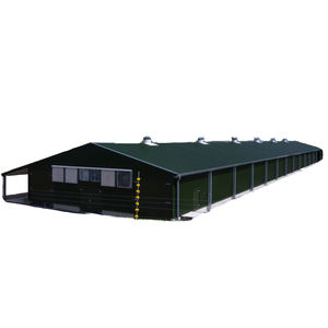 Almacén/taller/cobertizo/hangar/edificios <span class=keywords><strong>de</strong></span> pasillo estructura <span class=keywords><strong>de</strong></span> acero duradera segura y barata personalizada - Product Image 5