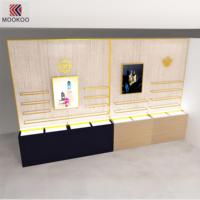 Présentoir de Luxe Moderne Personnalisé en Bois et Verre pour Parfums, Autoportant, 4/5 Étagères, Montage Facile