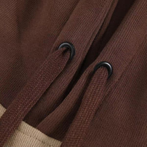 Jersey de ajuste Regular de lana lisa de alta calidad, impermeable, transpirable, 330g, tela de invierno, Sudadera con capucha pesada para hombre, nueva gota - Product Image 5