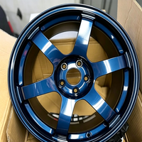 Jantes forgées TE 37 5x114.3 5x120 5x112 en alliage d'aluminium 18, 19, 20, 21 pouces, concaves profondes TE37SL Volk pour M3 M4 X5 M40i
