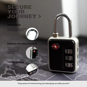 <span class=keywords><strong>2026</strong></span> <span class=keywords><strong>TSA</strong></span>ロック 跨境人気商品 <span class=keywords><strong>TSA</strong></span>パスワード式ハンギングロック；スーツケース、バッグ、バックパック、スクールバッグ用盗難防止ロック - Product Image 3