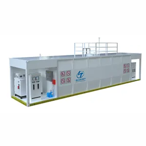 High quality 40FT containerized fuel station dispenser container fuel station fuel dispenser