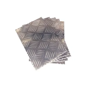Customized 1.5mm 1mm 3mm 6mm thick 4x8 size patterned aluminium tread sheet aluminum checker plates