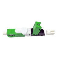 Conector de Fibra Óptica Monomodo SC UPC APC de Instalación Rápida, Conector Rápido, Conector de Empalme, Empalmador Mecánico