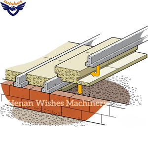 用于工业冷库地板的预制钢筋T型梁挤出机混凝土T型梁挤出机 - Product Image 5
