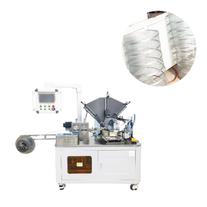 Máquina automática de laminación de tubos centrales de malla de diamante metálico para filtro de polvo componente de núcleo de motor filtro de aceite <span class=keywords><strong>Santer</strong></span> Pipe Metal - Product Image 1