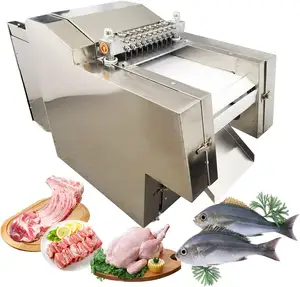 chicken cutter machine fish dicing frozen meat dicer cube cutting machine meat strips cut small meat cutting machine