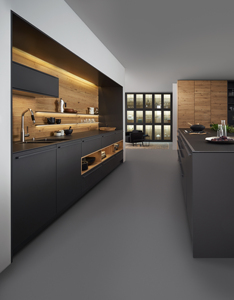 Meubles de cuisine en bois JINGSHUN, ensembles complets, buffet moderne, îlot de cuisine, garde-manger, armoire de rangement, meubles sur mesure, maison, villa - Product Image 4